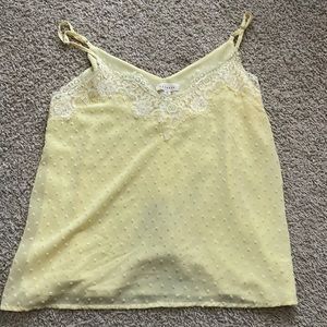Beautiful chiffon dots lace Top  5/15
